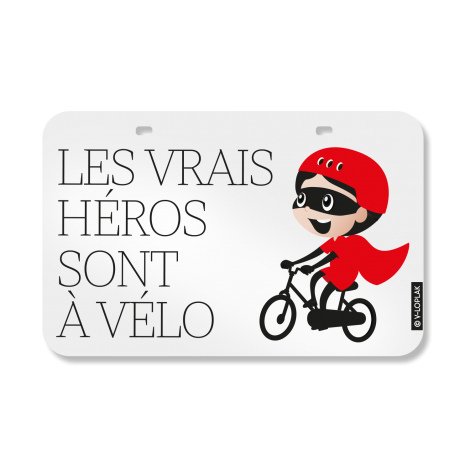 Les vrais héros sont à vélo...